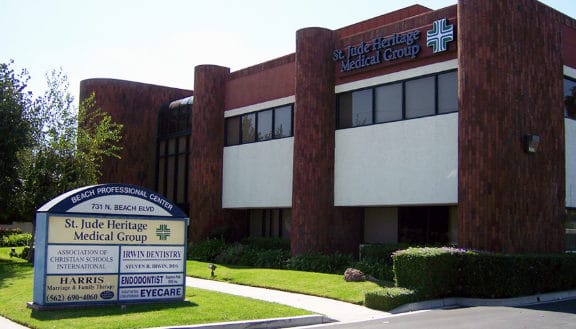 Exterior office building